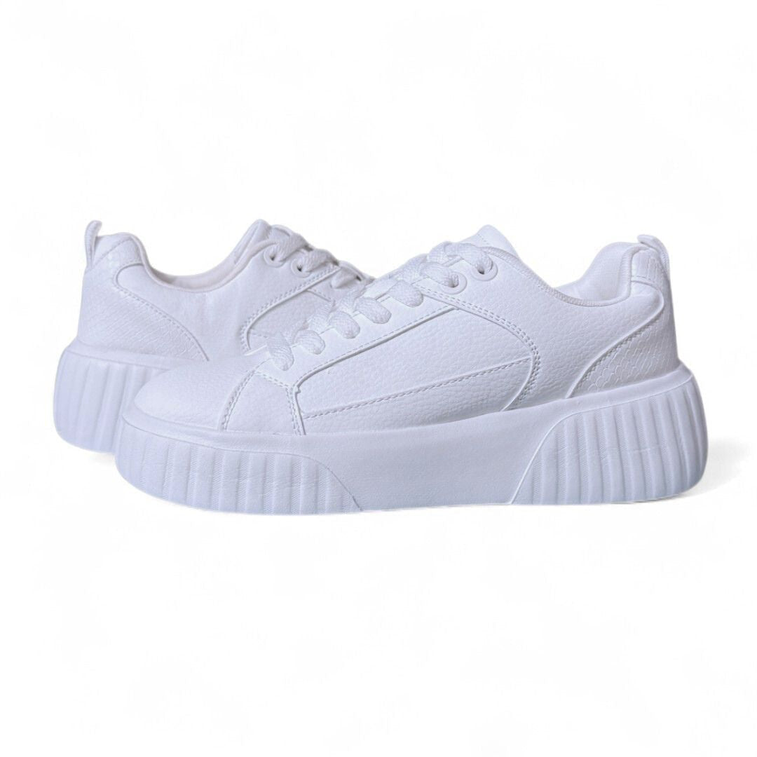 ZARA Sports Casual Trainer 5412-210-WHT - White / 37