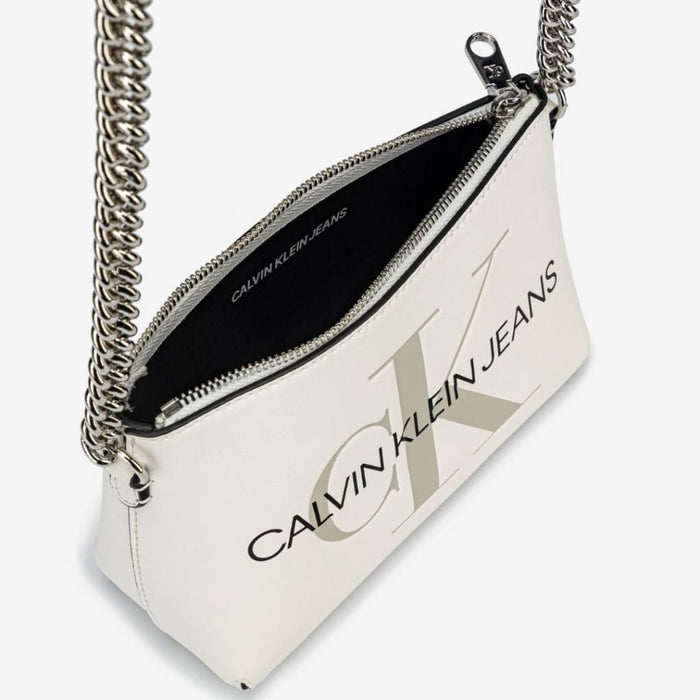 Calvin Klein Jeans Camera Pouch Crossbody Women - White - Bags