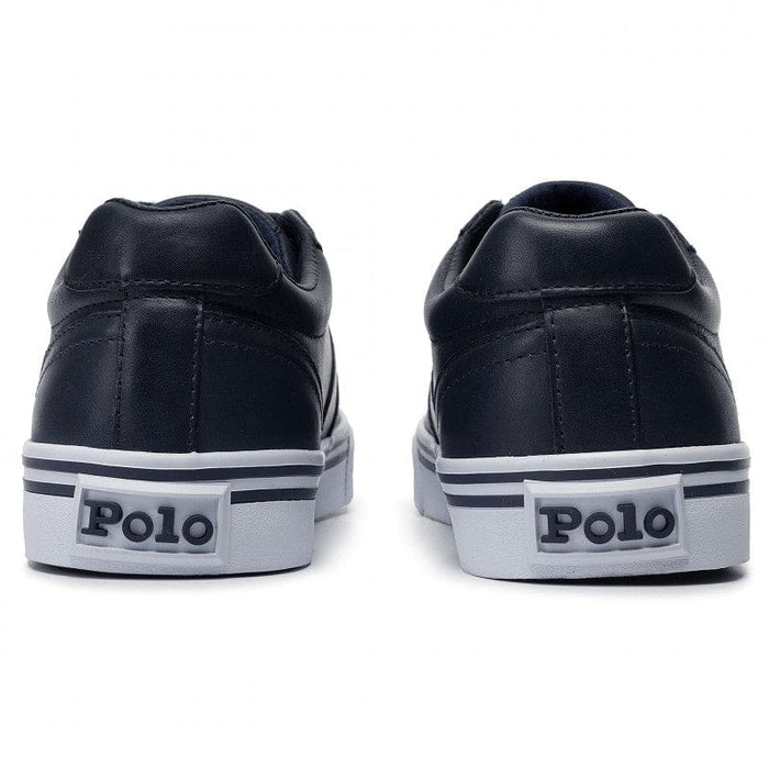 Polo Ralph Lauren Hanford Leather Sneakers Men - NAVY - Shoes