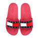 Tommy Hilfiger Jeans Flag Slide Men - RED - Shoes