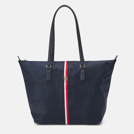 Tommy Hilfiger Poppy Tote Handbag Women - Dark Navy - Bags
